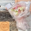 Tập Giấy Nhăn Gói Hoa Ngọc Trai, Mếch Nến – Phụ Kiện Cắm Hoa Nhà Cam, Giá 13.900₫ 7