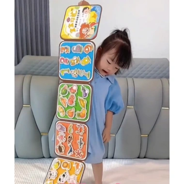 Tập tô màu ma thuật bóc dán 10 trang 2 mặt 2 cách chơi - Giá chỉ 85.000₫