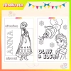 Tập tranh tô màu công chúa Disney giấy dày A4/A5 - Đồ chơi giáo dục cho bé gái 6