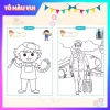 Tập Tranh Tô Màu Nghề Nghiệp 20 Mẫu Sáng Tạo - Khám Phá Ước Mơ Tương Lai cho Bé, Giá 39.200đ 9
