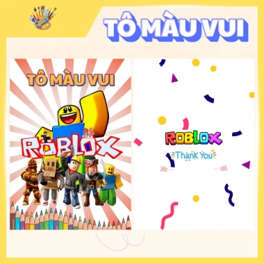 Tập Tranh Tô Màu Roblox - Đồ Chơi Mỹ Thuật Thủ Công Giá Ưu Đãi 39.200 VNĐ