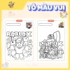 Tập Tranh Tô Màu Roblox - Đồ Chơi Mỹ Thuật Thủ Công Giá Ưu Đãi 39.200 VNĐ 4