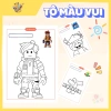Tập Tranh Tô Màu Roblox - Đồ Chơi Mỹ Thuật Thủ Công Giá Ưu Đãi 39.200 VNĐ 5