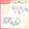 Tập Tranh Tô Màu Tết Trung Thu Rộn Ràng Rước Đèn Múa Lân Phá Cỗ Giấy Dày A4 A5 Cho Bé Sáng Tạo Giá Ưu Đãi 39.200 9