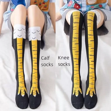Tất 3D Gà Vuốt Đầu Gối Cặp Đôi Hoạt Hình Sáng Tạo - Quà Tặng Độc Đáo 44.889 VND