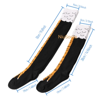 Tất 3D Gà Vuốt Đầu Gối Cặp Đôi Hoạt Hình Sáng Tạo - Quà Tặng Độc Đáo 44.889 VND