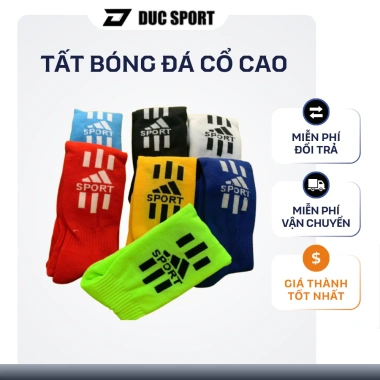 Tất bóng đá cổ cao FLASH SALE - Nhiều màu, đẹp, giá ưu đãi 19.000đ