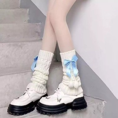 Tất Boot Cuffs dệt kim đa màu - Ấm áp, thoải mái, giá chỉ 59.930₫