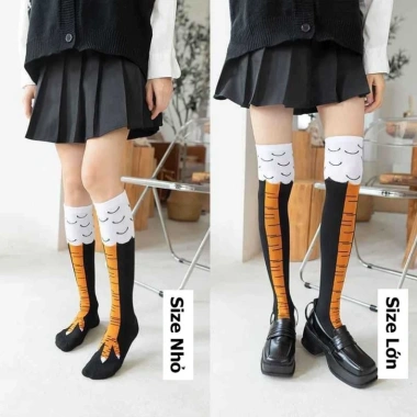 Tất Chân Gà Ngộ Nghĩnh Phong Cách Hài Hước, Phụ Kiện Hình Thú Vui Nhộn 42.990 VND