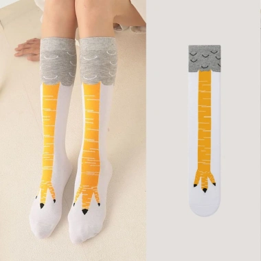 Tất Chân Gà Ngộ Nghĩnh Phong Cách Hài Hước, Phụ Kiện Hình Thú Vui Nhộn 42.990 VND