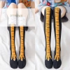 Tất Chân Gà Nữ Đầu Gối Dài 3D Cotton - Thiết Kế Ngộ Nghĩnh, Giá Chỉ 43.740₫ 2