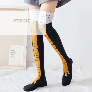Tất Chân Gà Nữ Đầu Gối Dài 3D Cotton - Thiết Kế Ngộ Nghĩnh, Giá Chỉ 43.740₫ 7