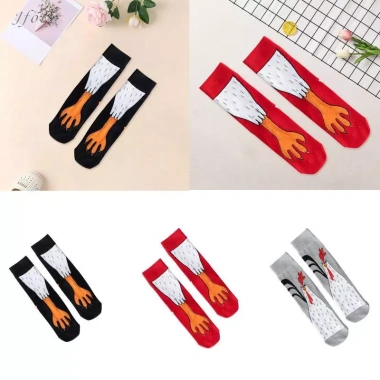 Tất chân gà sáng tạo tới đầu gối - Thích hợp cosplay, lễ hội cho người lớn & trẻ em - Giá chỉ 45.360 VND 4