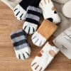 Tất chân mùa đông len bông dày, vớ chân nam nữ hình mèo cute, giữ ấm chỉ 18.920đ 4