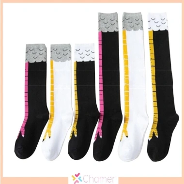 Tất chân nữ hình chân gà dài tới đầu gối 3D ngộ nghĩnh bông cotton mềm mại - Giá 45.252đ 5 Tất chân nữ hình chân gà dài tới đầu gối 3D ngộ nghĩnh bông cotton mềm mại - Giá 45.252đ 5