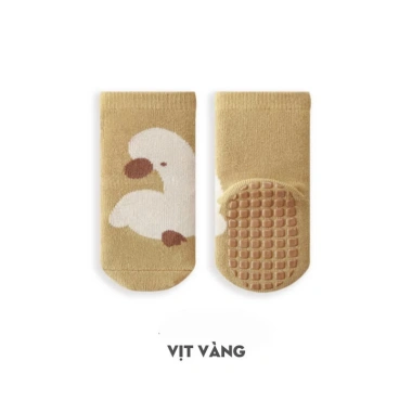 Tất chống trơn trượt cổ cao Nemo cho bé thu đông, lót bông dày, co giãn tốt, size 0‑5 tuổi – 35.000₫