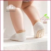 Tất chống trượt bé set 3 vải lưới cotton mùa hè thoáng mát, size 0-5 tuổi, giá 80.000đ 2