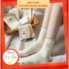 Tất Cổ Cao 5 Đôi Cotton Họa Tiết Nơ Chấm Bi - Siêu Co Giãn TA50, Giá 10.000đ