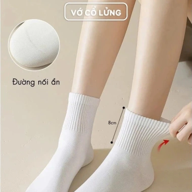 Tất cổ cao dày dặn co dãn giữ ấm thể thao SP5 25PK228 - Giá ưu đãi 59.000 VNĐ, giảm so với 74.340