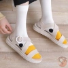 Tất cổ cao họa tiết ngỗng cute màu vàng trắng phong cách Hàn Quốc, chỉ 22.900₫ 6
