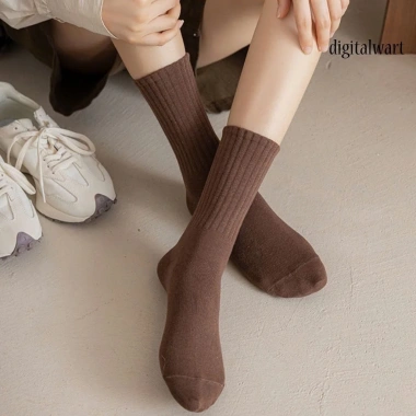 Tất cổ cao nam nữ trơn cotton co giãn thoáng khí MÃ TA43 – Giá chỉ 6.499₫