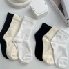 Tất cổ cao Nữ cao cấp TA22 - Vải mềm dày thoáng khí, 3 màu, giá chỉ 30.000 VND 5