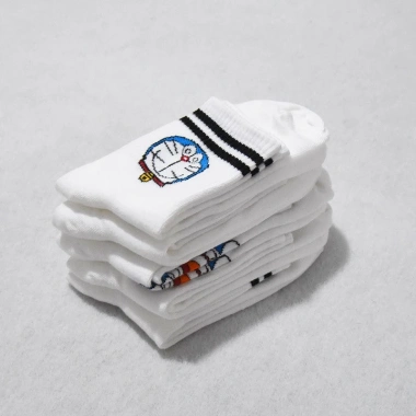 Tất cổ cao trắng nam nữ in hình Doraemon - Vớ cao phong cách, giảm giá 14.5k (giá gốc 18.56k)