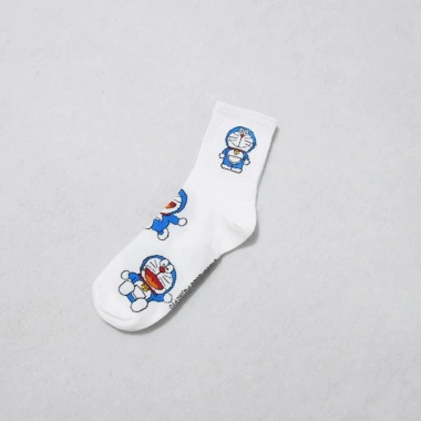 Tất cổ cao trắng nam nữ in hình Doraemon - Vớ cao phong cách, giảm giá 14.5k (giá gốc 18.56k)