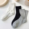 Tất Cotton Cổ Cao Trung Thấp Sọc Đôi Chống Hôi Chân - Mã TA55 Giá 6.000 VND 9