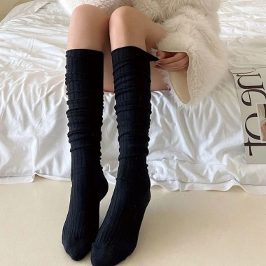 Tất dài bó sát LINGELLF cotton nguyên chất giữ ấm tới đầu gối 57.348₫ 7