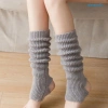Tất Dệt Kim Dày 1 Đôi Giữ Ấm Chống Trượt Phong Cách Lolita Nhật Bản - Màu Trơn 4