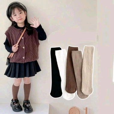 Tất đùi gân tăm bé 2-12 tuổi phong cách Hàn Quốc - Giá chỉ 38.000đ, giảm từ 46.360đ