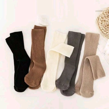 Tất đùi gân tăm bé 2-12 tuổi phong cách Hàn Quốc - Giá chỉ 38.000đ, giảm từ 46.360đ