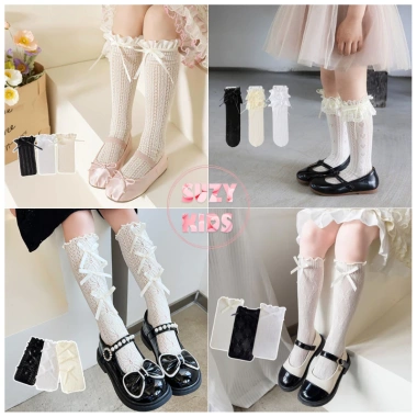 Tất Đùi Ren Bé Gái, Vớ Công Chúa Giày Lolita Siêu Xinh Giá 44k
