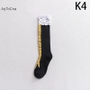Tất Gà Chân Nữ Dài Đầu Gối Hoạt Hình Ngộ Nghĩnh Cotton 3D In Đùi Cao HGVN - 51k 10