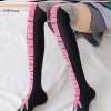Tất Gà Chân Nữ Dài Đầu Gối Hoạt Hình Ngộ Nghĩnh Cotton 3D In Móng Vuốt HOT 6