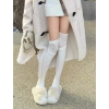 Tất gân cổ cao dài qua gối cotton 4 chiều co giãn, mềm mịn thoáng khí - chỉ 60.000₫ 4