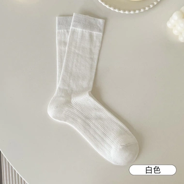 Tất Gothic Mỏng Rỗng Ra Rời Nữ Thả - Cotton Màu Trơn Thoáng Khí Giá 22.113₫