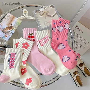 Tất hoa hồng nữ thời trang Harajuku - Vớ cotton ngọt ngào, giản dị, giá 42.768₫ 2 Tất hoa hồng nữ thời trang Harajuku - Vớ cotton ngọt ngào, giản dị, giá 42.768₫ 2