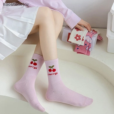 Tất hoa hồng nữ thời trang Harajuku - Vớ cotton ngọt ngào, giản dị, giá 42.768₫ 4 Tất hoa hồng nữ thời trang Harajuku - Vớ cotton ngọt ngào, giản dị, giá 42.768₫ 4