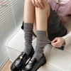 Tất lụa màu trơn mỏng mát mùa xuân hè, thiết kế JK Nhật Bản nữ - Giá chỉ 39.000₫ 3