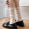 Tất lụa màu trơn mỏng mát mùa xuân hè, thiết kế JK Nhật Bản nữ - Giá chỉ 39.000₫ 9