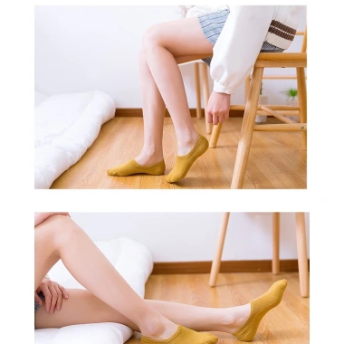Tất lười cổ ngắn cotton thuyền nữ chống trượt - Giá ưu đãi 10.000 đồng 5 Tất lười cổ ngắn cotton thuyền nữ chống trượt - Giá ưu đãi 10.000 đồng 5