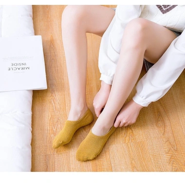 Tất lười cổ ngắn cotton thuyền nữ chống trượt - Giá ưu đãi 10.000 đồng 8 Tất lười cổ ngắn cotton thuyền nữ chống trượt - Giá ưu đãi 10.000 đồng 8