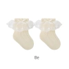 Tất lưới hè bé gái xinh xắn, dễ thương nhún bèo - 1 đôi Unibaby chỉ 30.000₫ 8