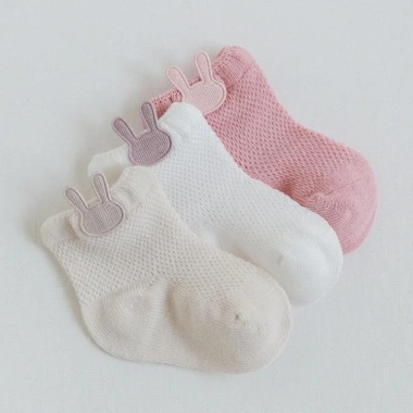 Tất lưới Nemo baby Set 3 đôi cho bé 0-5 tuổi - Đồ sơ sinh mềm mại, giá ưu đãi 80.001₫ Uni Baby