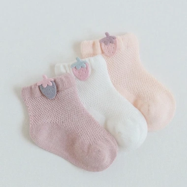 Tất lưới Nemo baby Set 3 đôi cho bé 0-5 tuổi - Đồ sơ sinh mềm mại, giá ưu đãi 80.001₫ Uni Baby