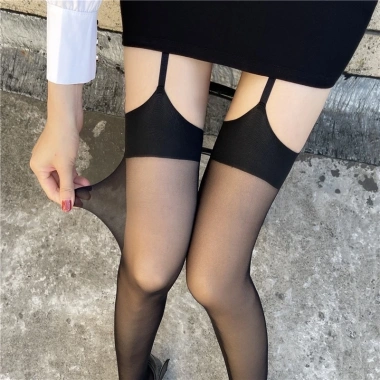 Tất lưới ren nối đai chống tụt sexy cho nữ - Giá 41.000 VND (giảm từ 49.610 VND) 9