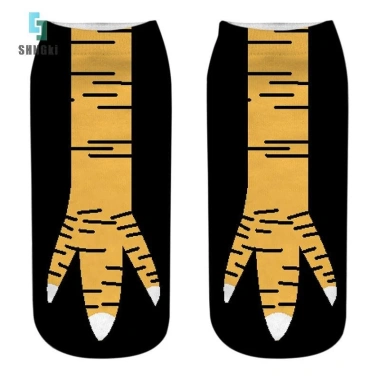 Tất Móng Vuốt Gà 3D Unisex - Tất Ngắn Mềm Mại, Halloween Cosplay, Giá 42.660 VND
