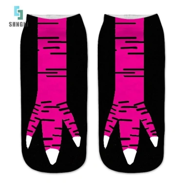 Tất Móng Vuốt Gà 3D Unisex - Tất Ngắn Mềm Mại, Halloween Cosplay, Giá 42.660 VND